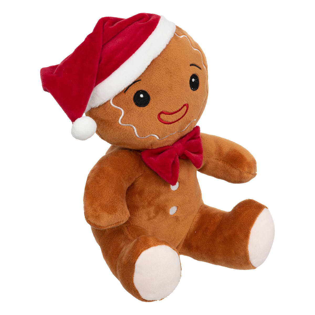 Boneco bolacha de gengibre castanho 25cm