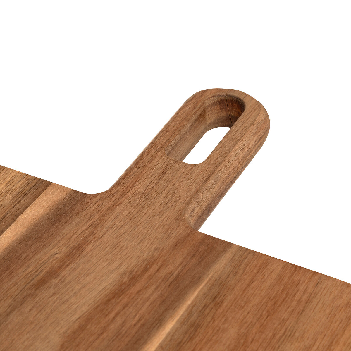 T&aacute;bua de corte castanho em madeira ac&aacute;cia