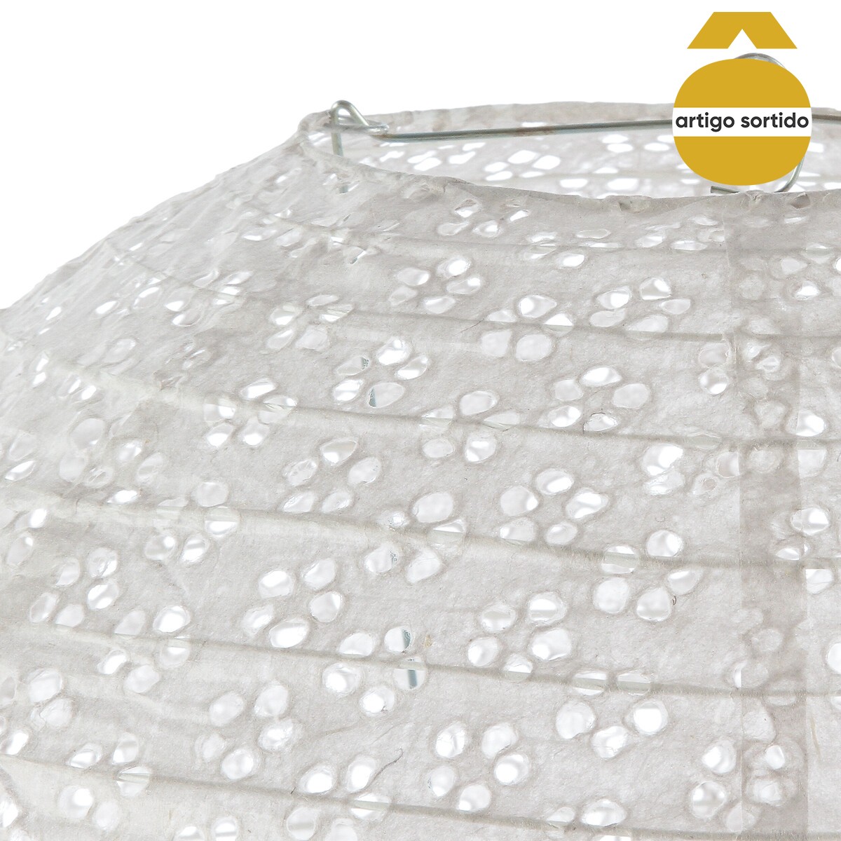 Candeeiro de teto em papel arroz 45cm