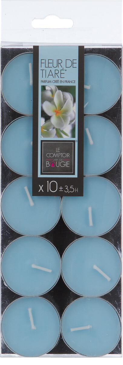 Conjunto 10 velas perfumadas orquídea