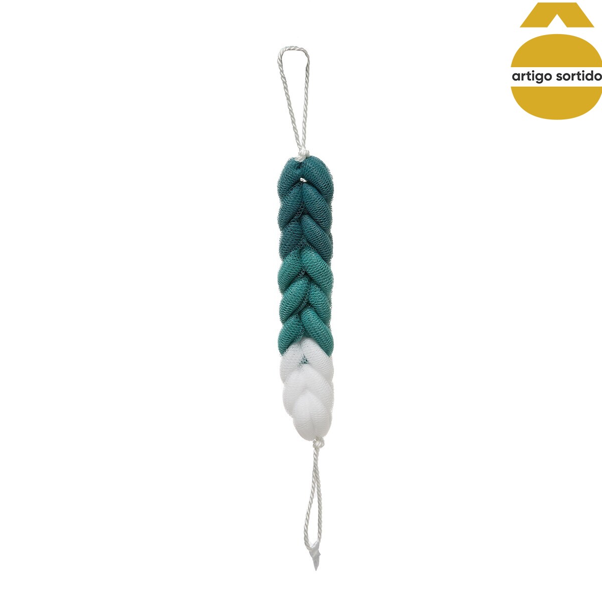 Esponja trança para banho