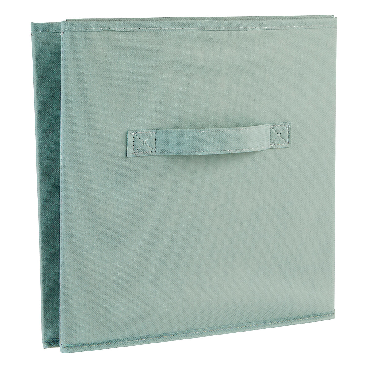 Caixa de arruma&ccedil;&atilde;o verde 31x31cm