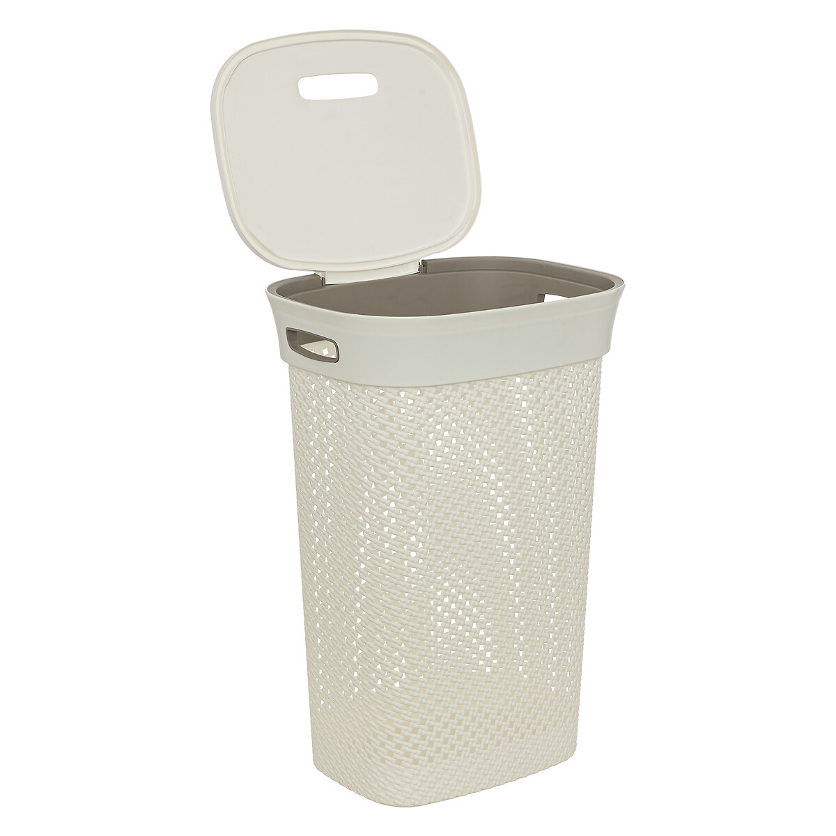 Cesto de roupa wc PURL bege 60l,  Cesto de roupa wc PURL bege 60l