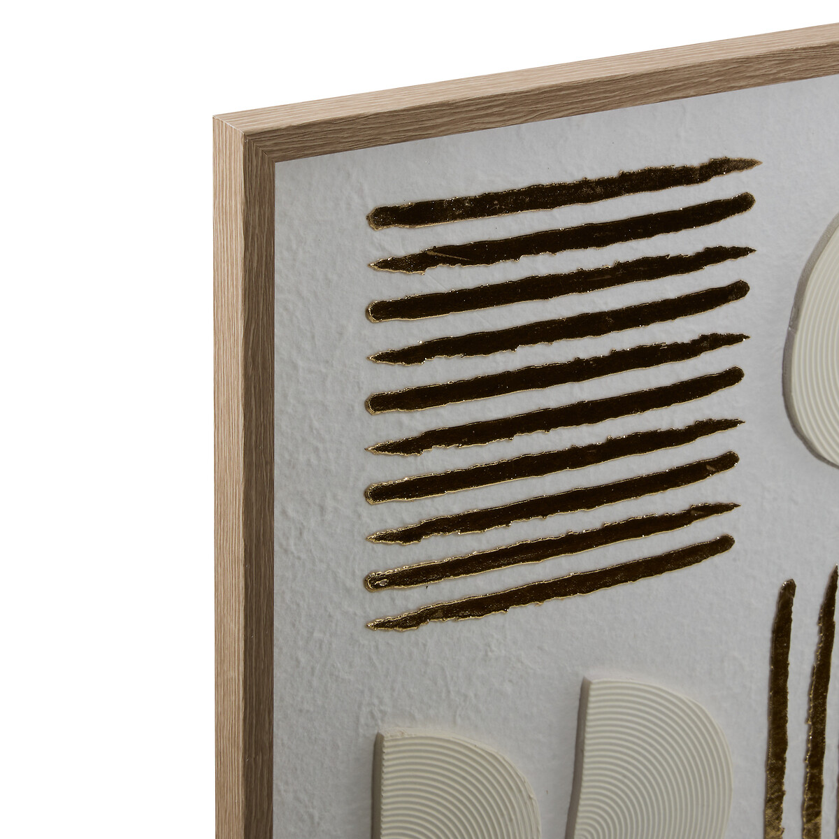 Quadro decorativo NOURANE branco 60x2,2x45cm
