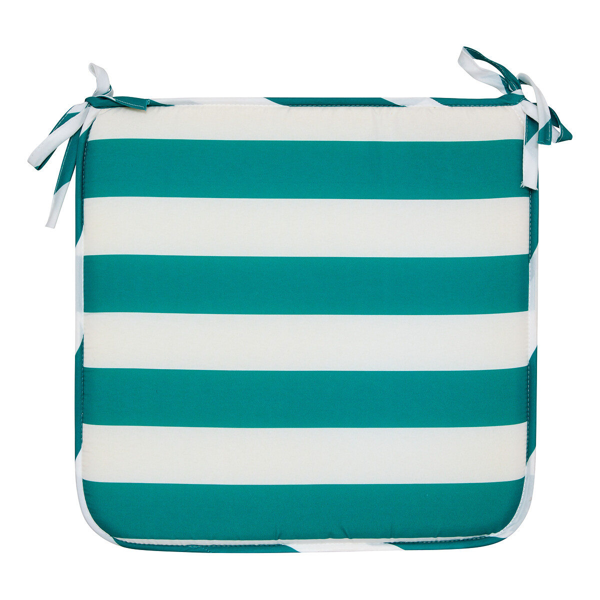 Coxim para cadeira exterior POOLSIDE riscas verde e branco