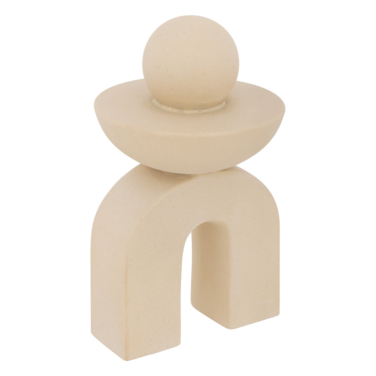 Est&aacute;tua decorativa BLI em cer&acirc;mica