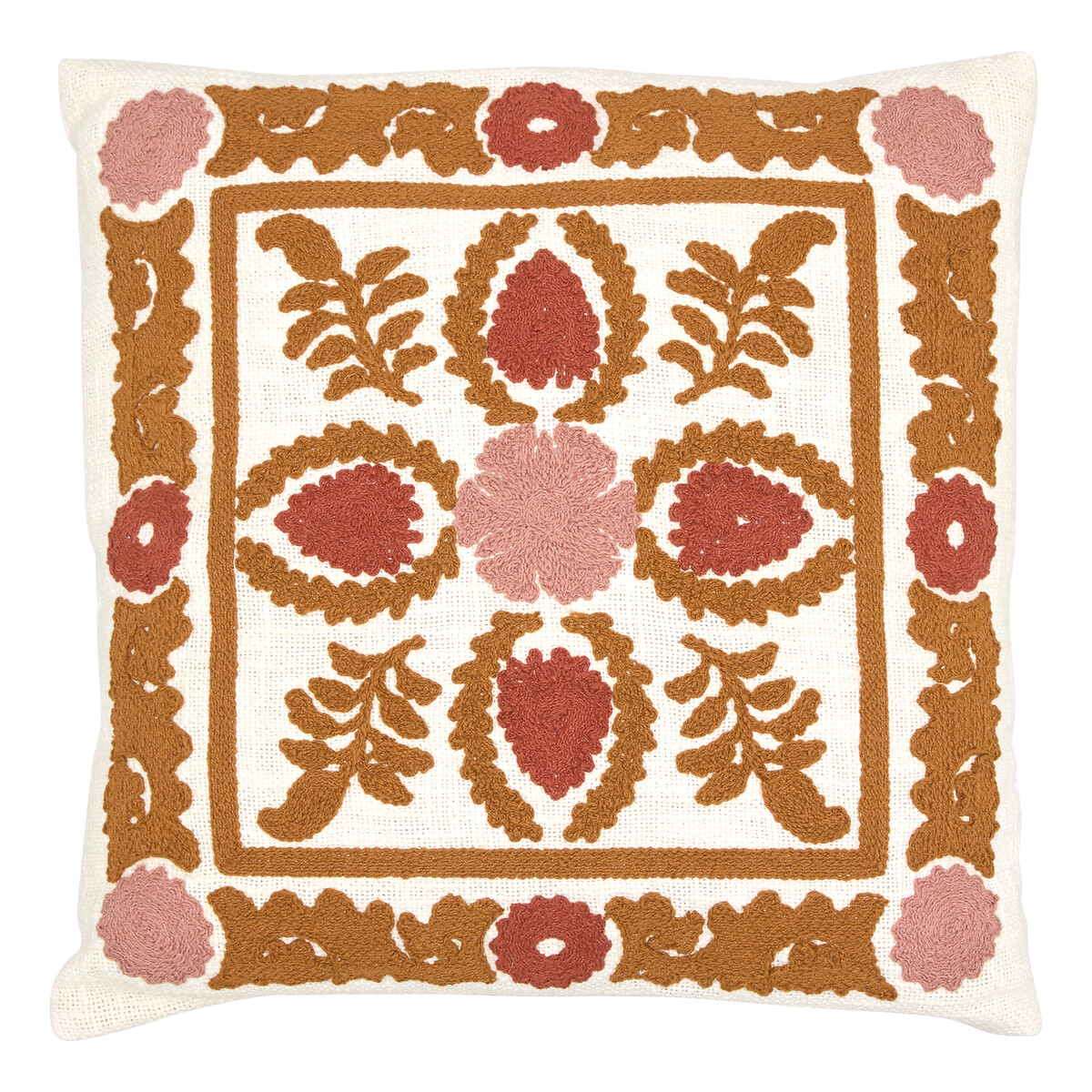 Almofada SIENNA terracota 45x45cm