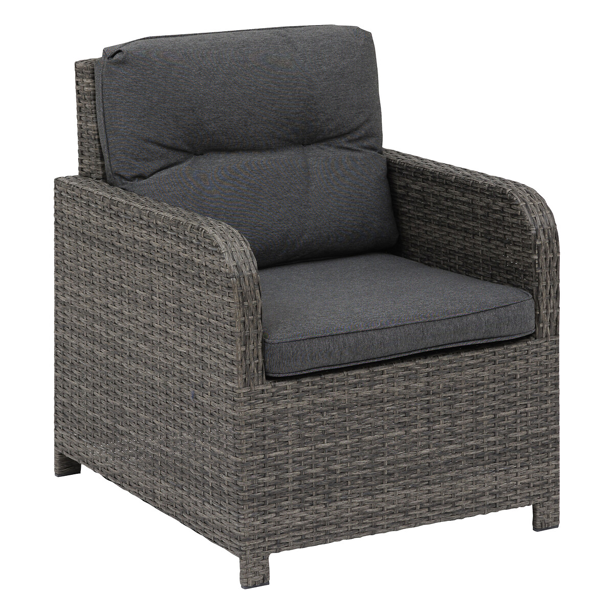 Conjunto de jardim MAYARI  TERRE d'ombre em rattan