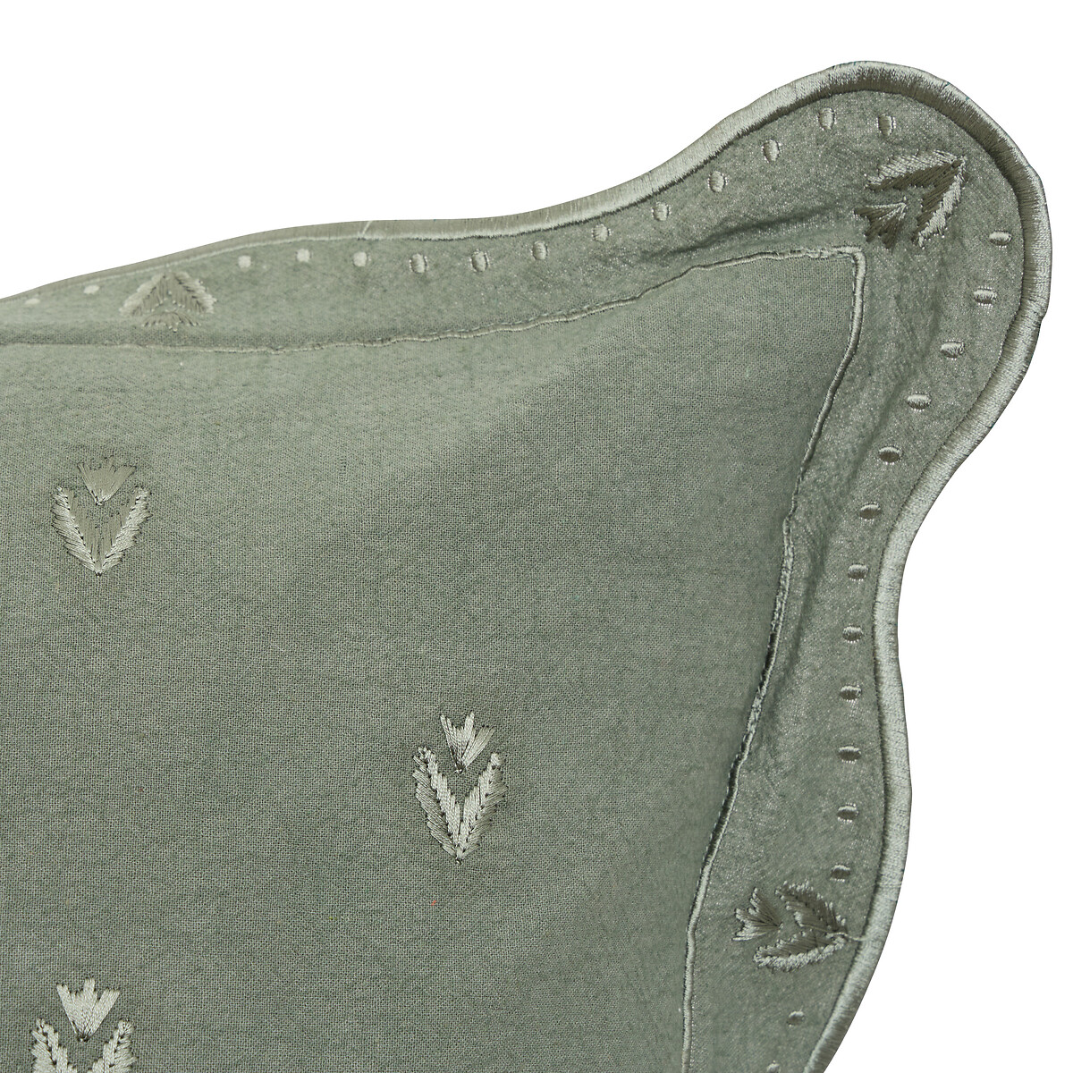 Almofada MONA verde caqui 55x55cm