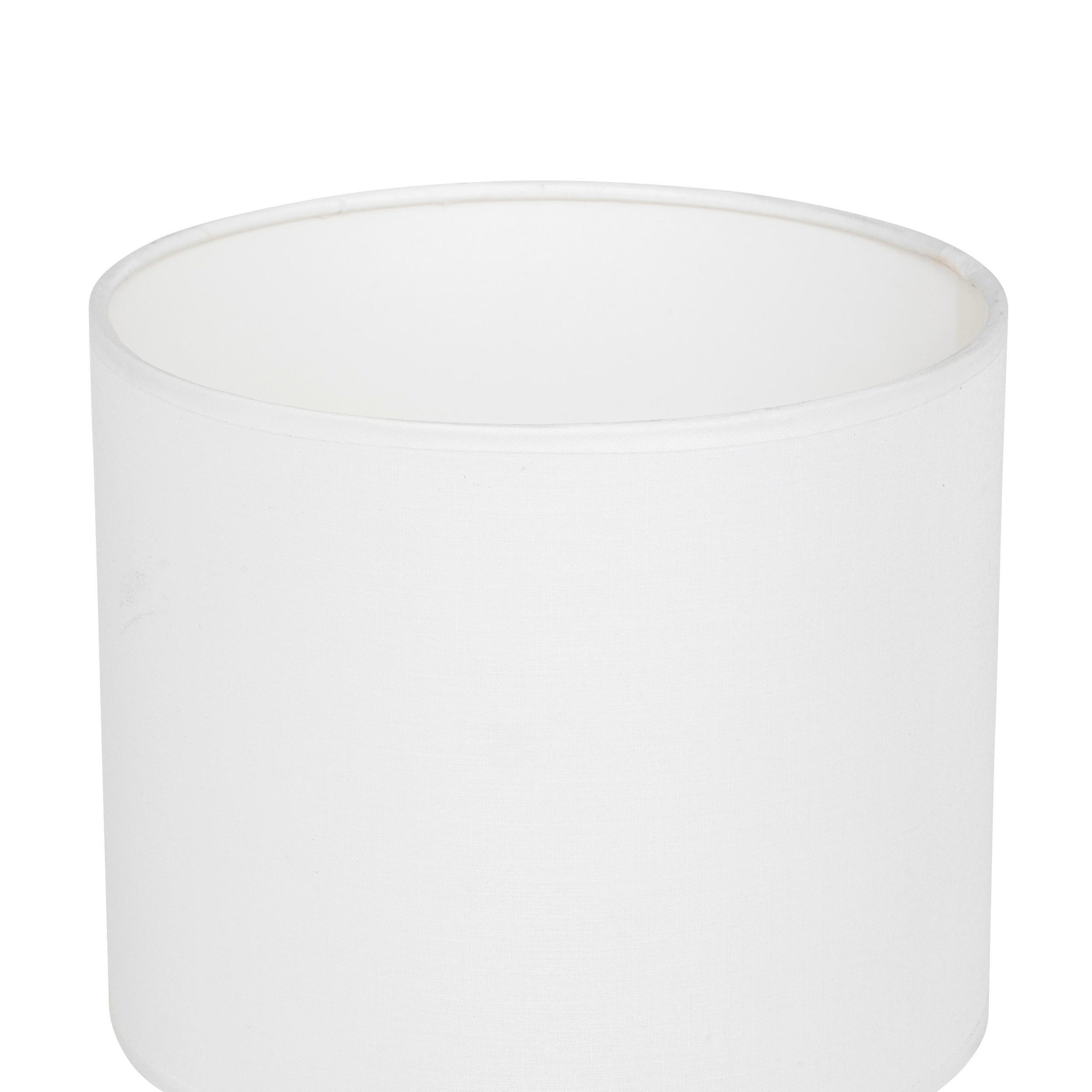 Candeeiro de mesa bege em jacinto 37cm