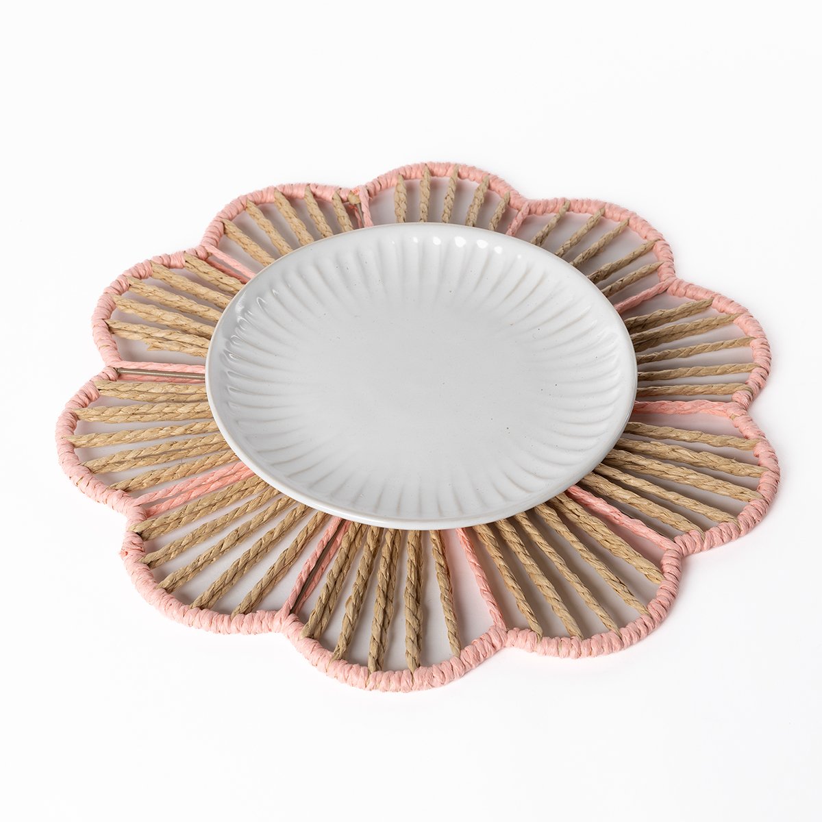 Individual de mesa BLOOMY rosa 38cm