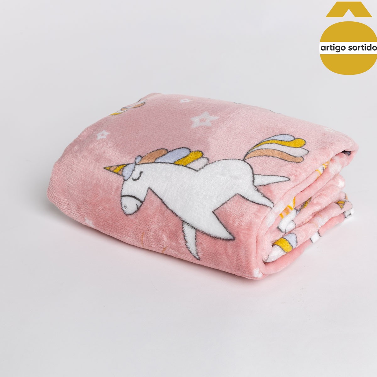 Manta com animais 120x160cm