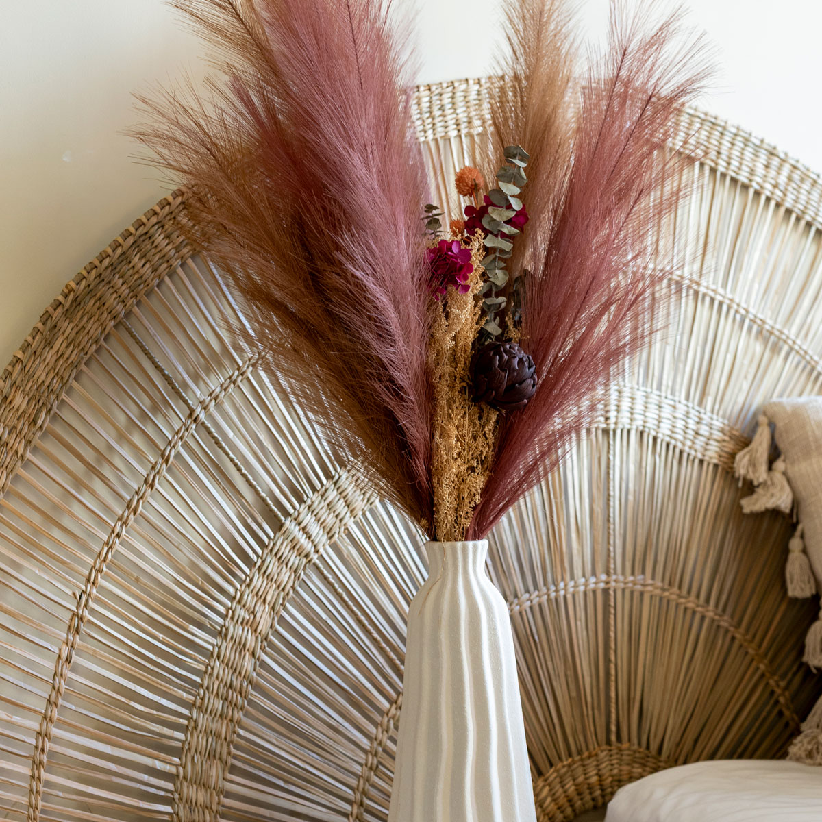 Cabeceira SEA VIEW bege em seagrass