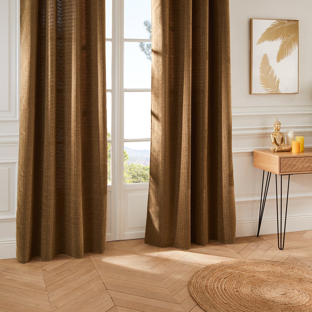 Cortina THE COLLECTOR ocre 140x260cm