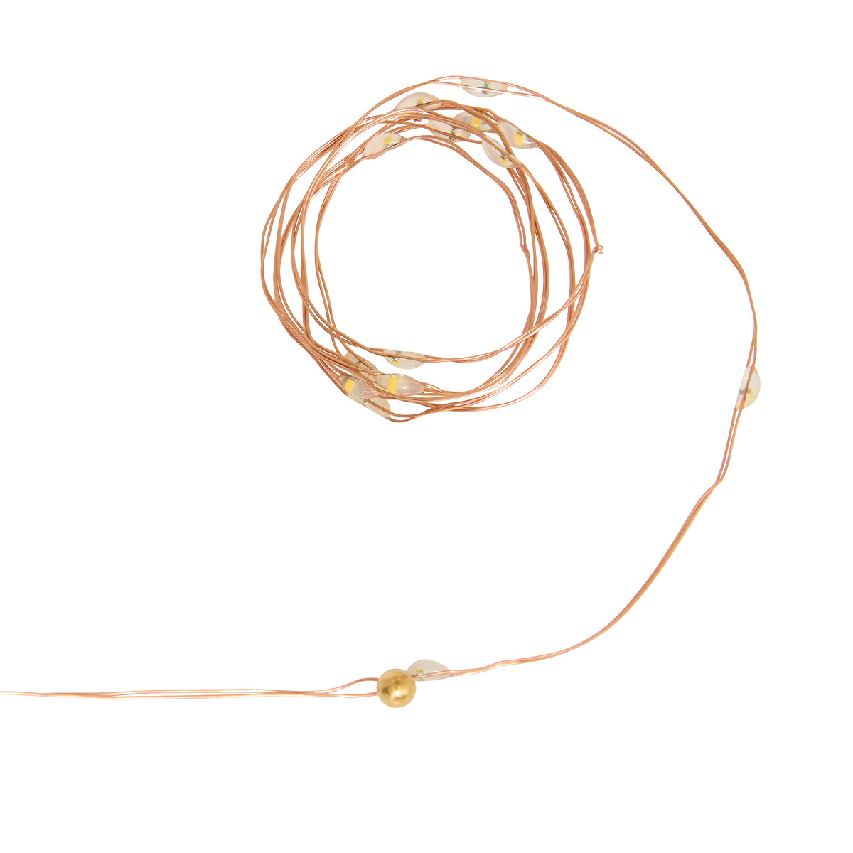 Série de natal branco quente 1M 20LED