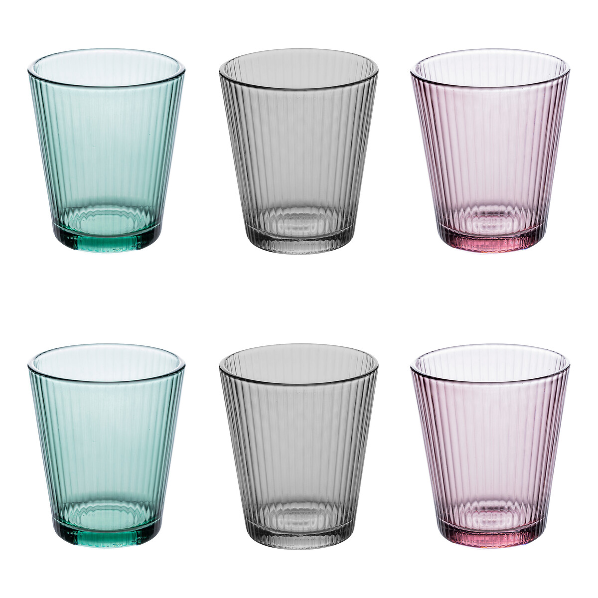 Conjunto de 6 copos MAL'EAU 24cl multicolor