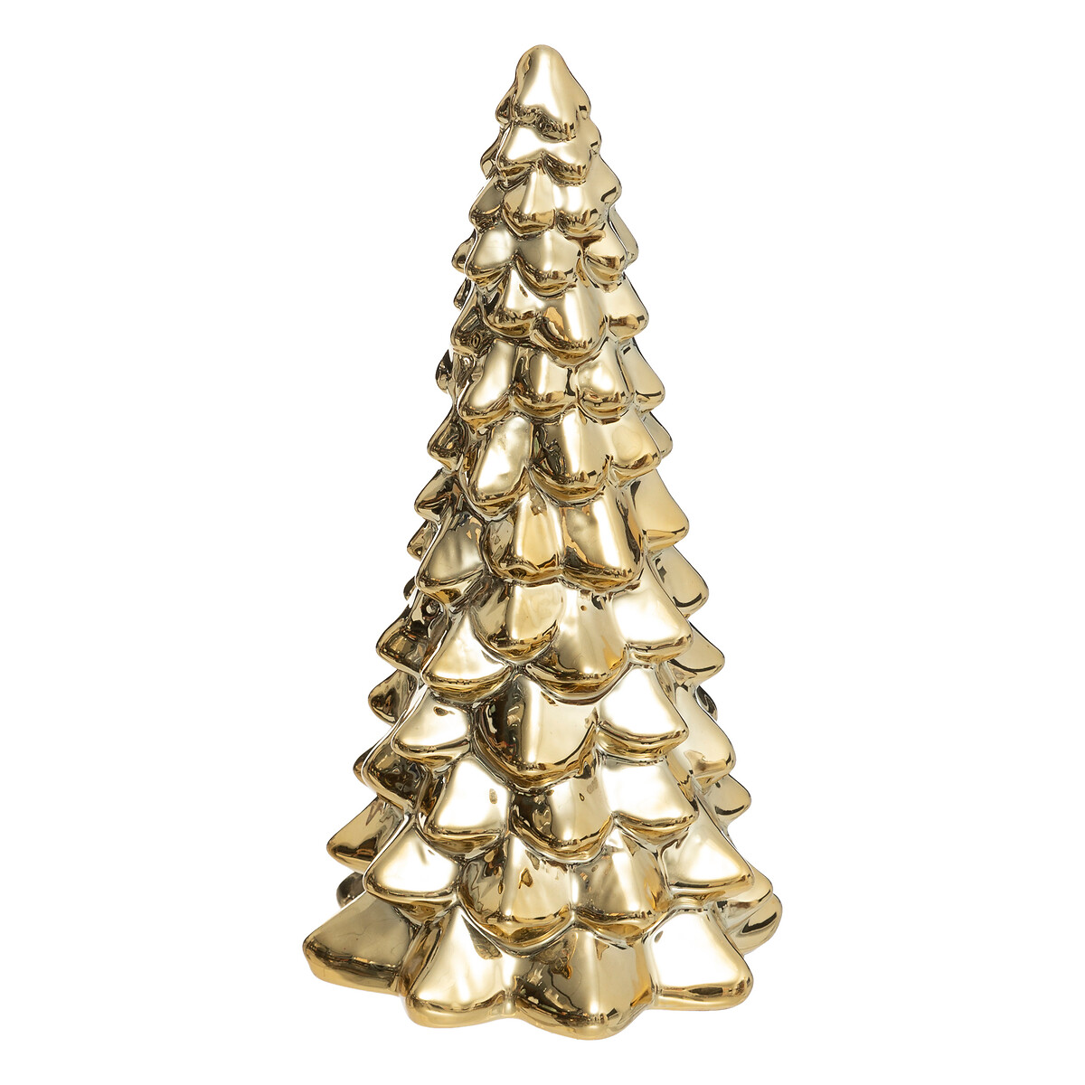 &Aacute;rvore decorativa dourada 22cm