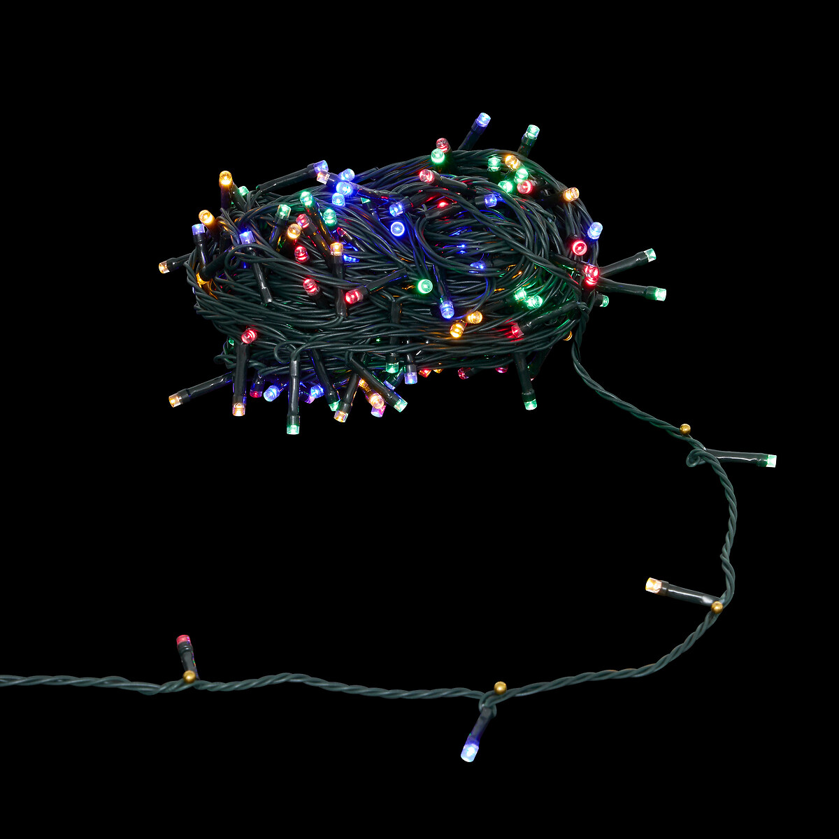 S&eacute;rie de natal multicolor 200LED 20M