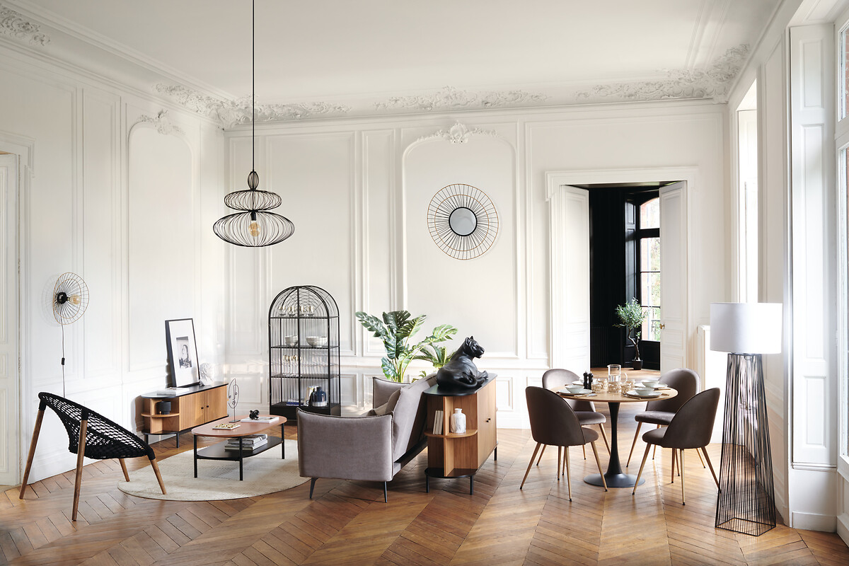 Mesa de jantar ELIAS redonda 102cm,  Mesa de jantar ELIAS redonda 102cm