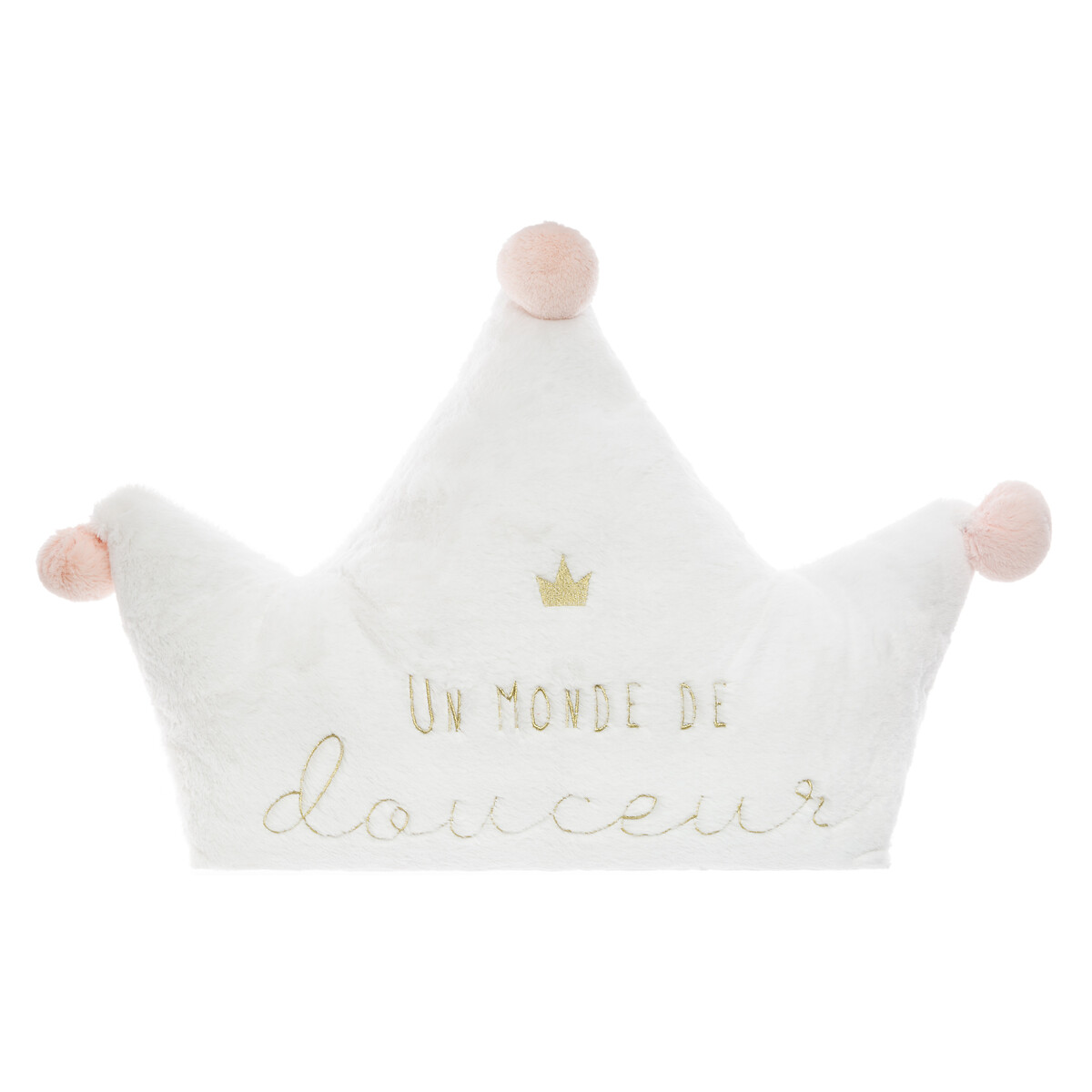 Almofada maxi princesa branca 68x53cm
