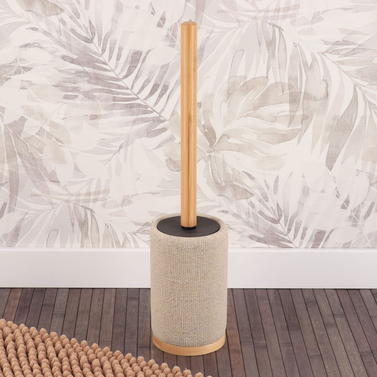 Escova WC Efeito Malha Natural