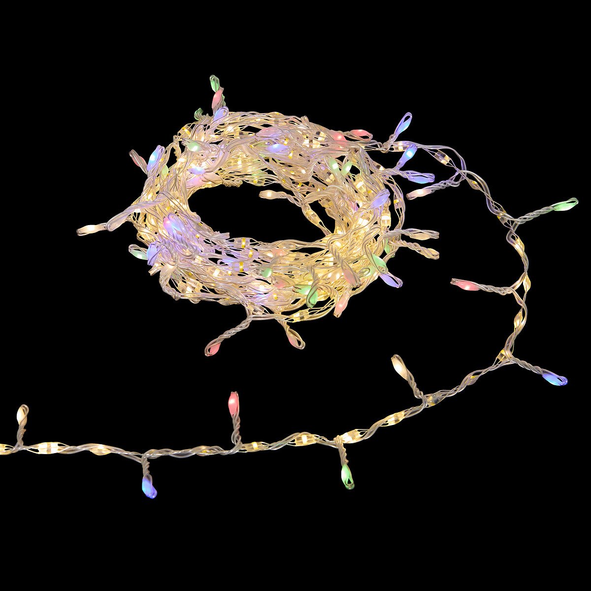 Série de natal branco quente e multicolor 4M 300LED,  Série de natal branco quente e multicolor 4M 300LED