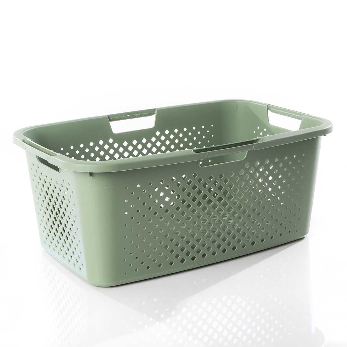 Cesto de roupa PIXEL verde 40l,  Cesto de roupa PIXEL verde 40l