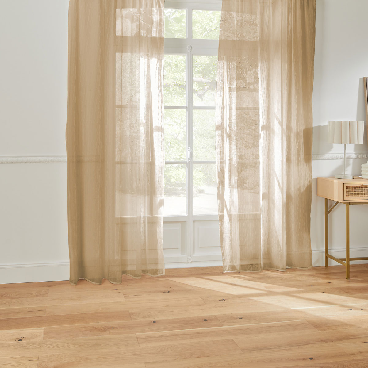 Cortina MILA bege 140x240cm