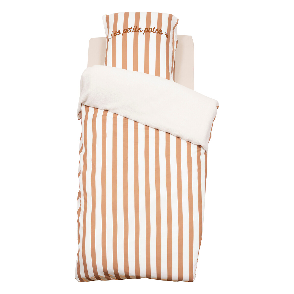 Capa de edred&atilde;o e capa de almofada SCOTT revers&iacute;vel 140X200CM