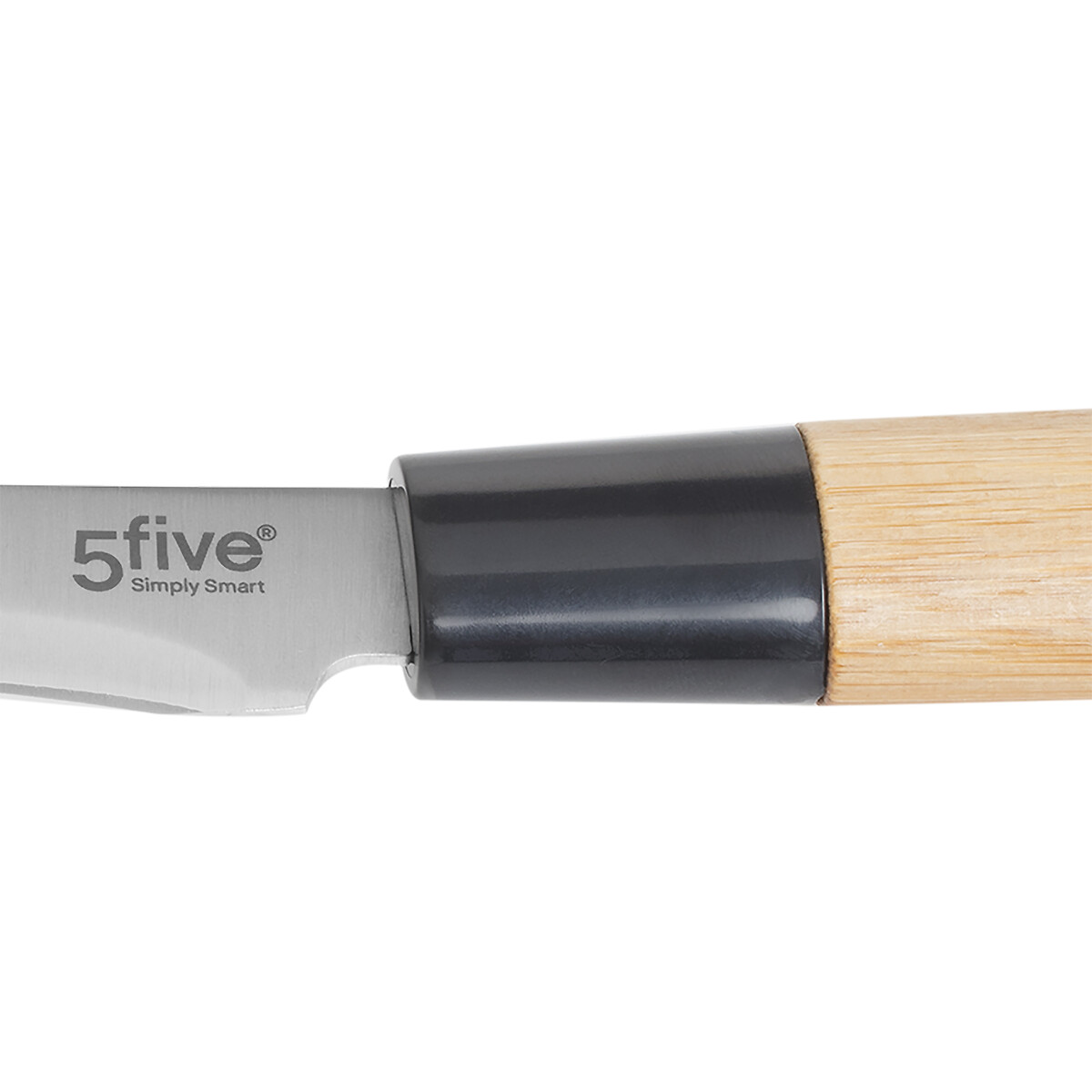 Faca de legumes com cabo bambu