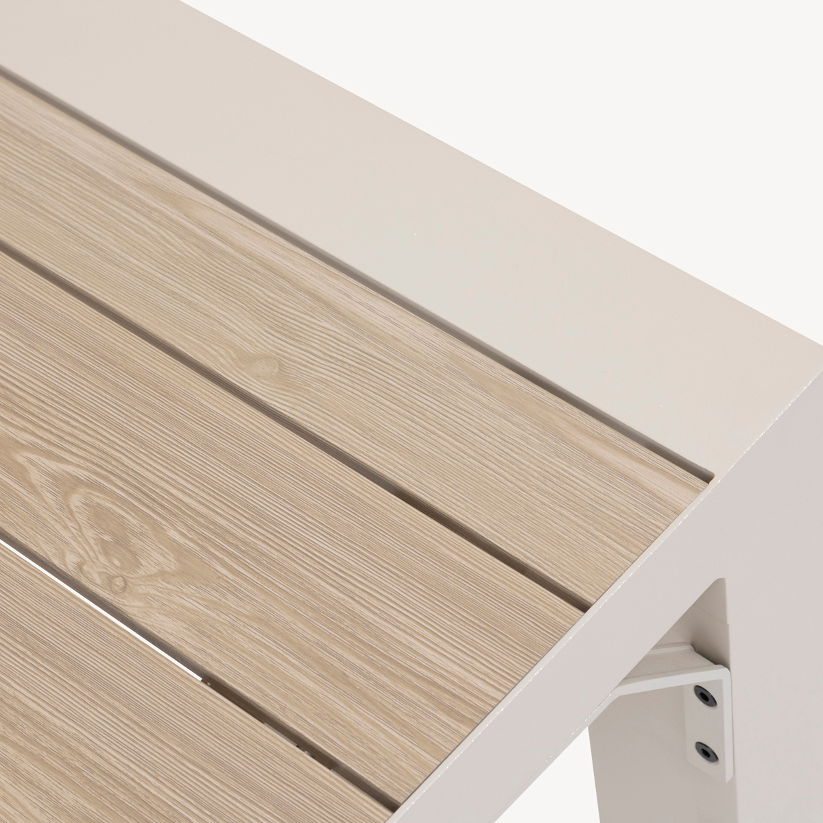 Mesa extens&iacute;vel autom&aacute;tica &Eacute;VASION linho 142-202cm