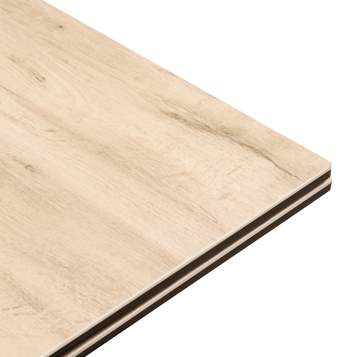 Mesa de jantar extensível BOOT efeito madeira