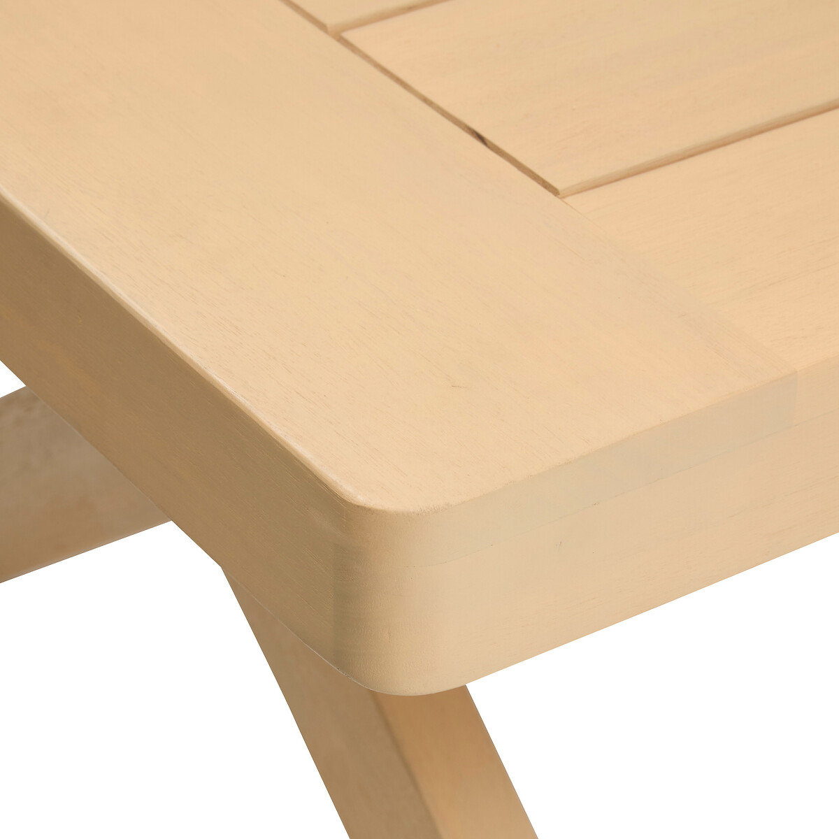 Mesa fixa XENIA em madeira eucalipto