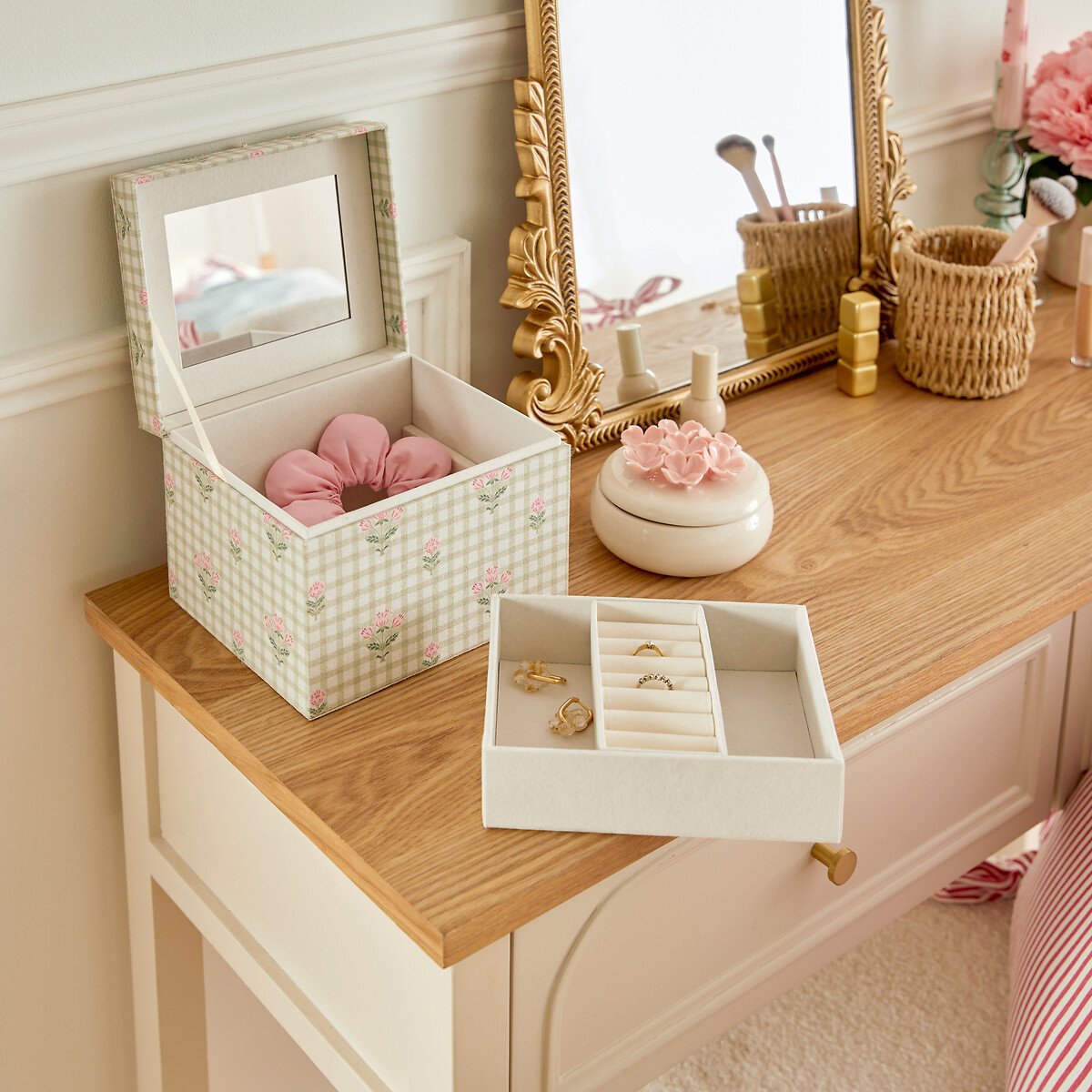 Caixa para bijuteria verde