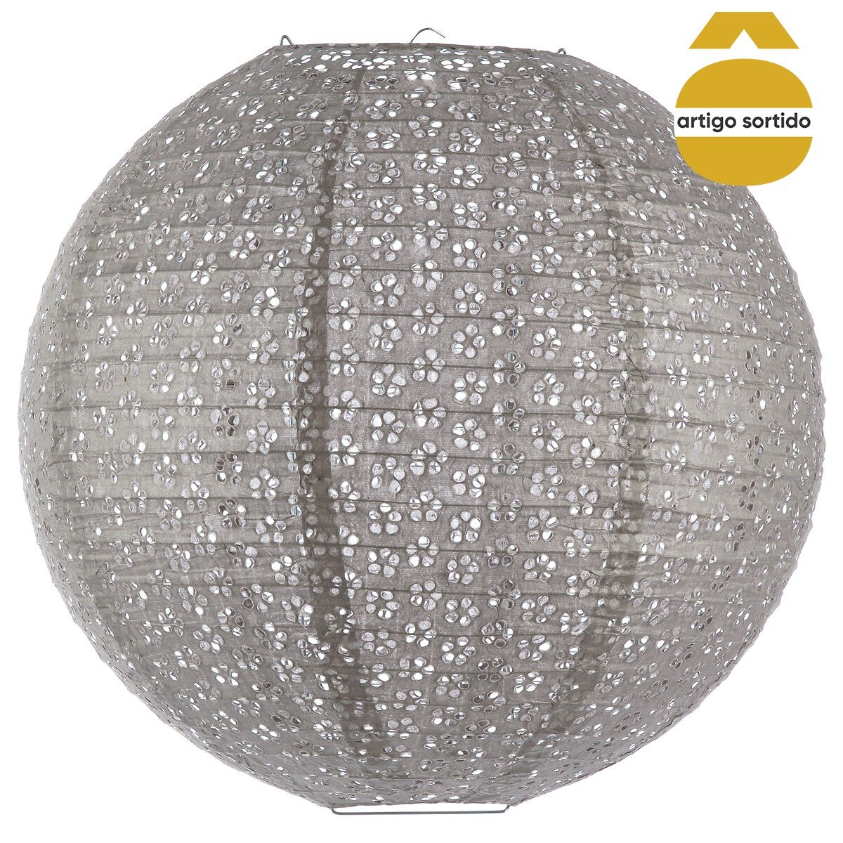 Candeeiro de teto em papel arroz 45cm