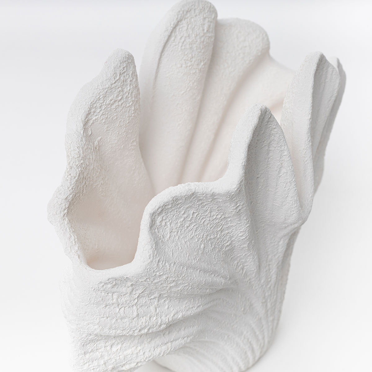 Jarra coral em cerâmica