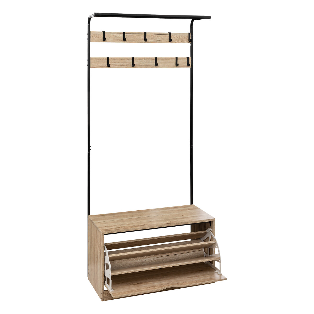 Cabide de entrada com sapateira JANO,  Cabide de entrada com sapateira JANO