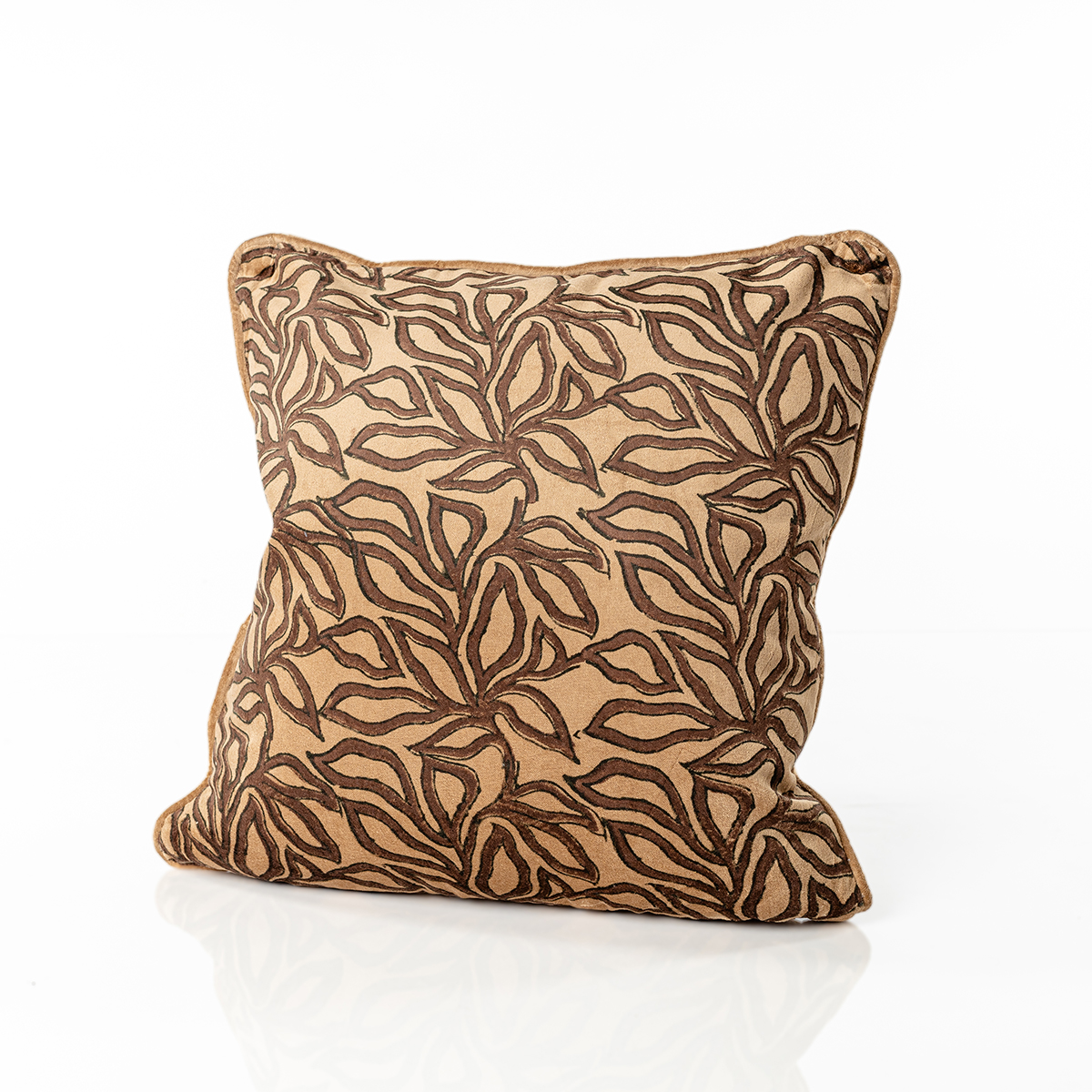 Almofada AUTOMNE floral bege 45x45cm