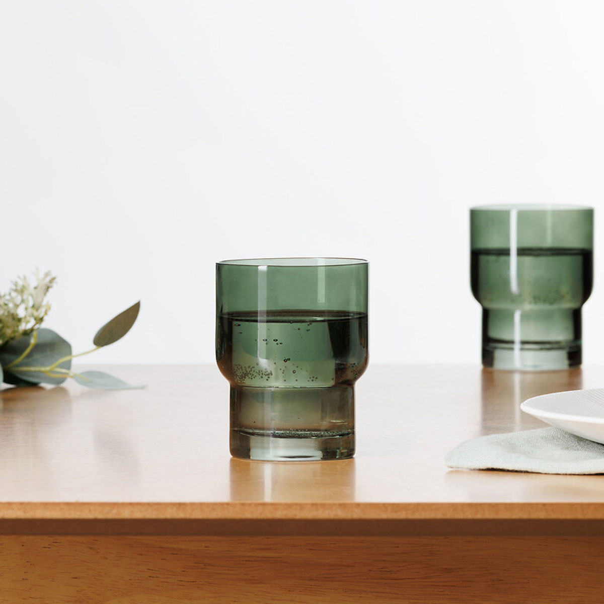 Copo de &aacute;gua ELLA verde 30cl