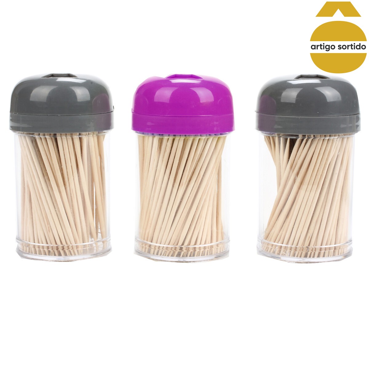 Conjunto de 3 paliteiros