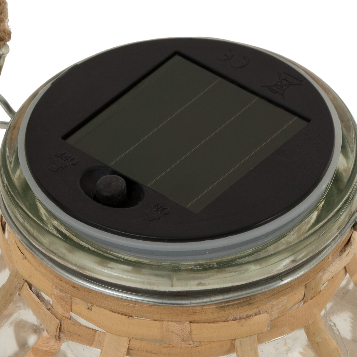 Lanterna Solar Vidro Niky