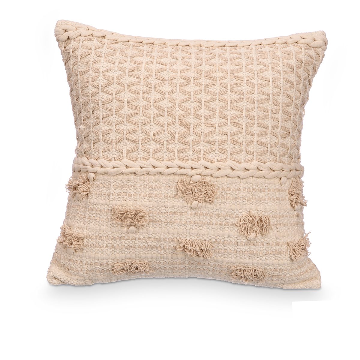 Almofada em algod&atilde;o 45x45cm