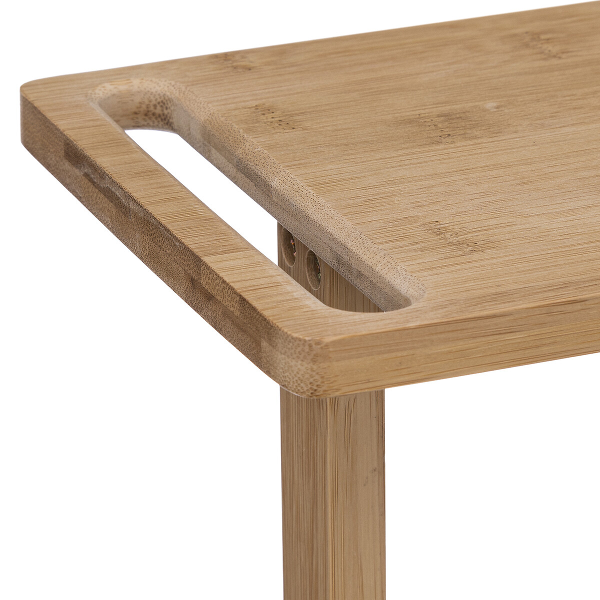 Móvel wc com 3 níveis de bambu