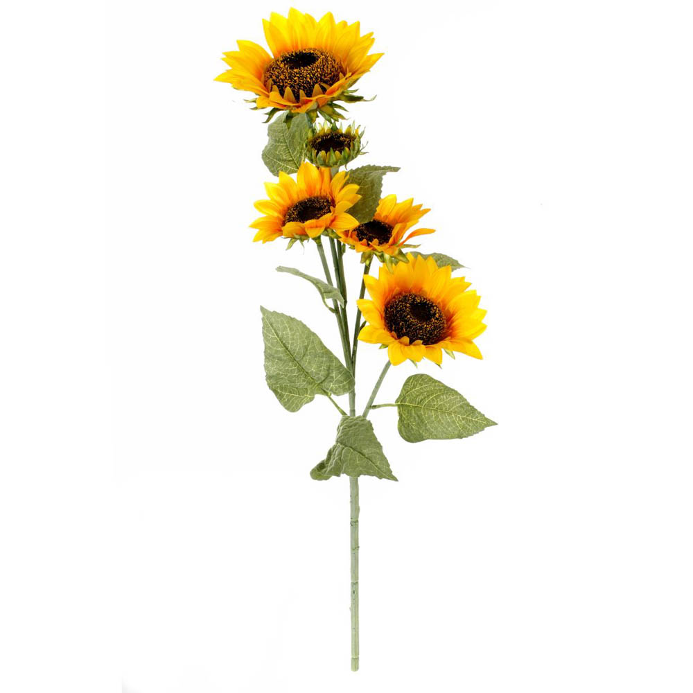 Haste de flor girassol artificial 80cm