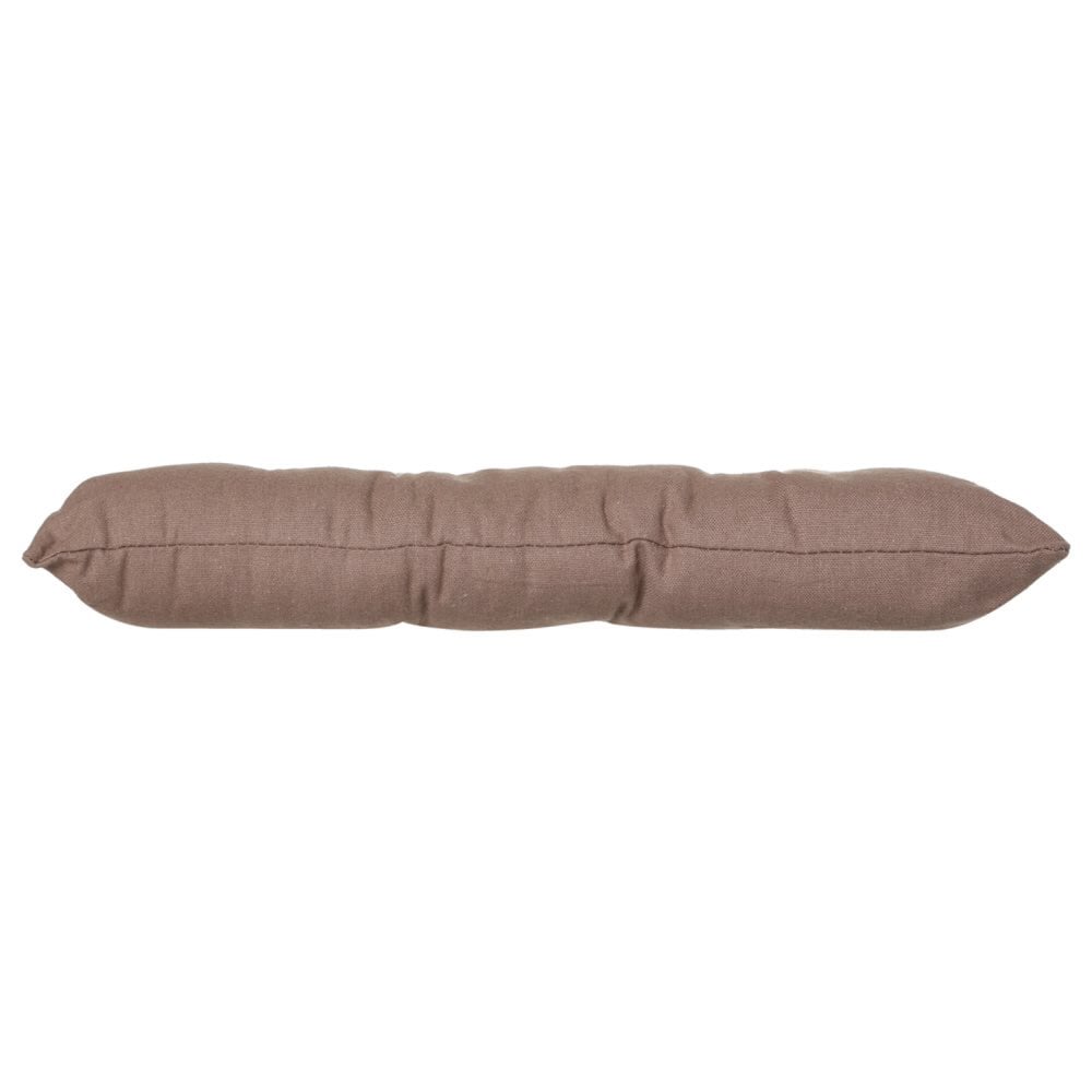 Coxim taupe em algod&atilde;o 38x38cm
