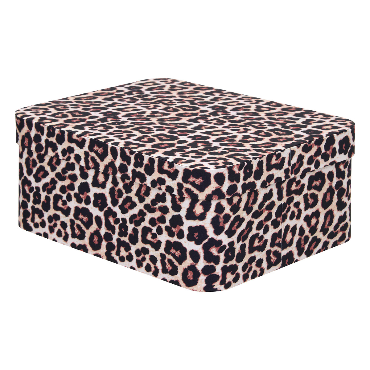 Caixa decorativa leopardo 24x30,5cm
