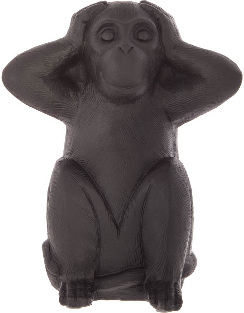 Estatueta macaco sábio surdo,  Estatueta macaco sábio surdo
