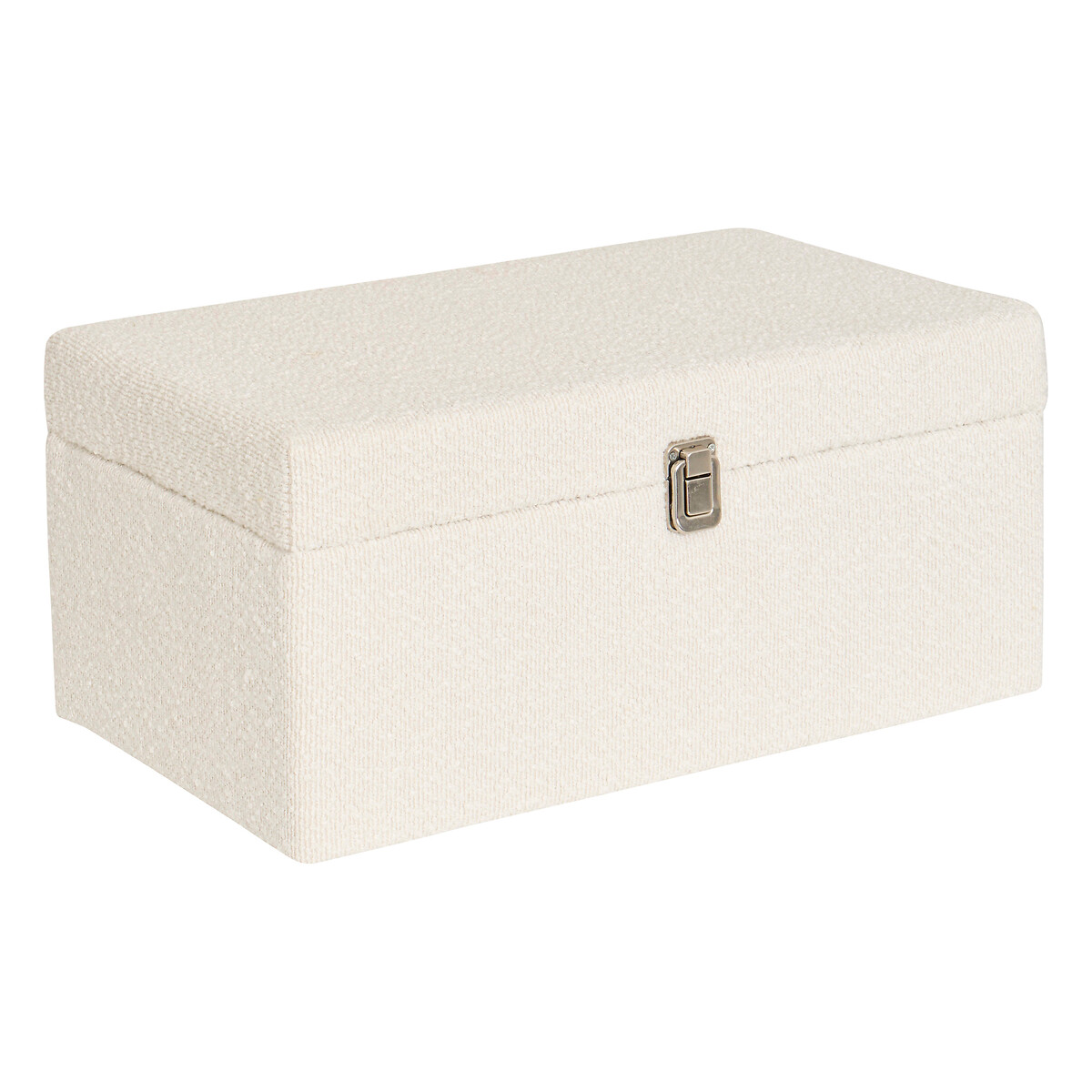Caixa decorativa CARLIE branca 22x29x48cm,  Caixa decorativa CARLIE branca 22x29x48cm