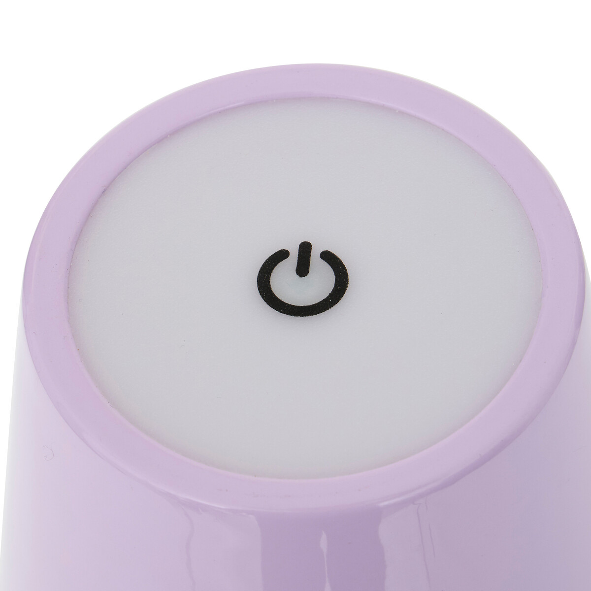 Candeeiro de mesa CODY lil&aacute;s usb 36cm