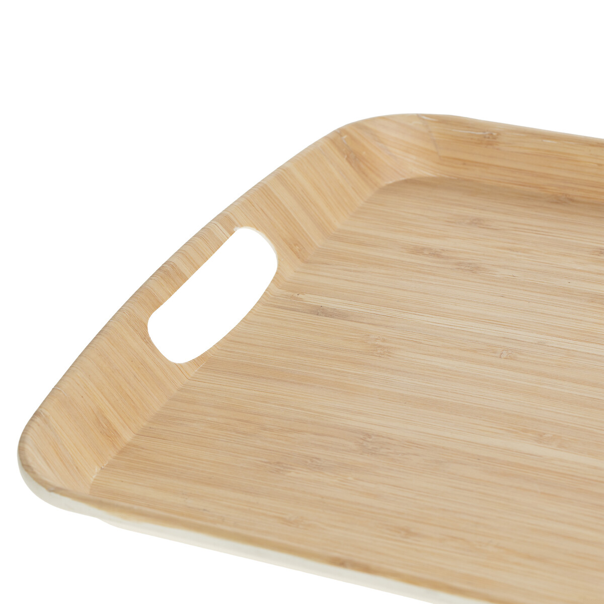 Tabuleiro de servir em bambu 26x38cm